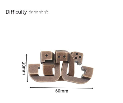 Brainy Locks Puzzle Set